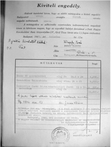 Export License