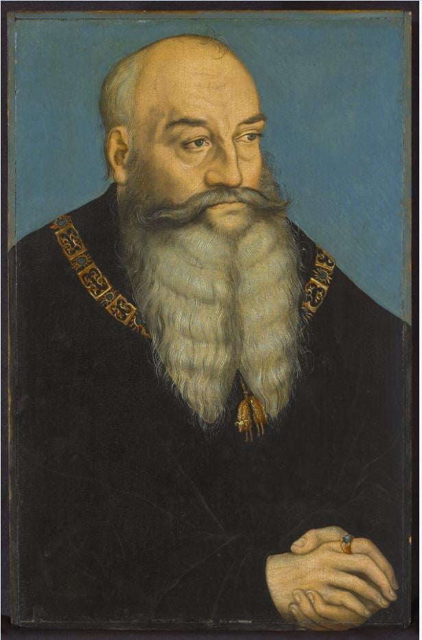 Portrait of George the Bearded Duke of Saxony